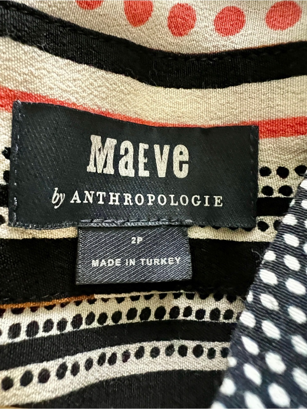 Maeve Anthropologie Alondra Maxi Dress 2P Boho Stripe Tiered Pockets Petite NWOT - Picture 13 of 16